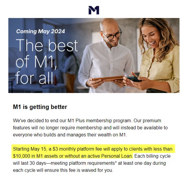 This is unfortunate news for people just starting out with M1Finance. $10K is not an insignificant amount especially for young adults. Join our community to hear which brokerages we like. #investing #passiveincome