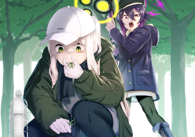【再掲】
#ブルアカ #BlueArcive  
雑草
先生の認識が一向に安定しないx2
ゴキゲンなミカ 