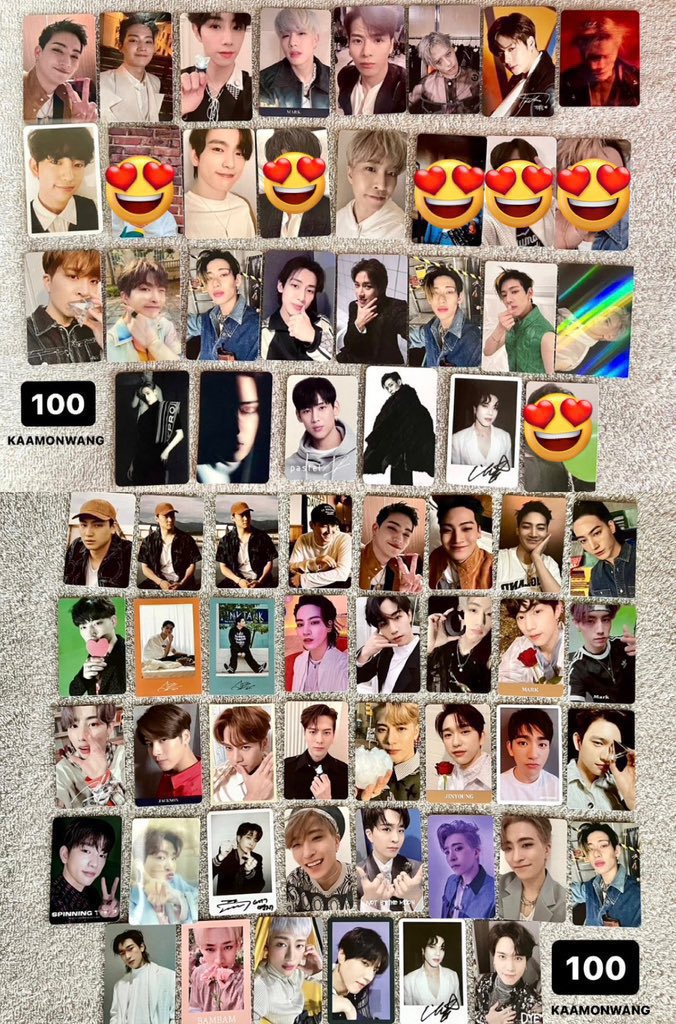 ✨การ์ดแท้ GOT7 ✨
💥 100฿ ทุกใบ 💥
🚚  ค่าส่ง30 เหมาส่ง 40

#ตลาดนัดอากาเซ่ #ตลาดนัดอากาเซ                 
#ตลาดนัดกัซเซบึน  #ตลาดนัดกัซ 
#ขายของสะสมgot7 #การ์ดgot7 
#อัลบั้มGot7 #ปล่อยของสะสมgot7
#ฟิกเกอร์got7 #ชัคกี้got7 #ตลาดนัดgot7