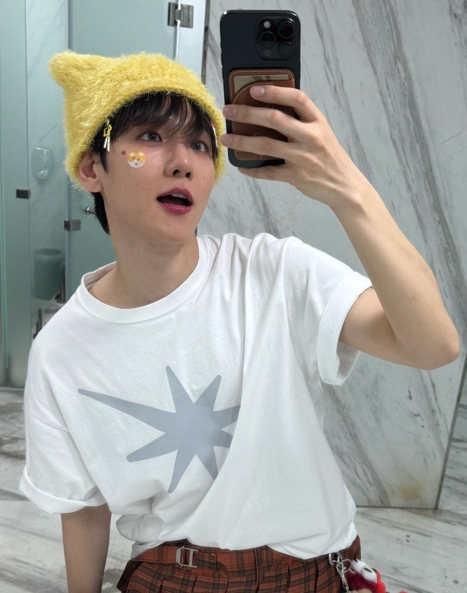 240413 | #BAEKHYUN 🫧: “Bugün de mutluyum.” #EXO #엑소 @weareoneEXO @BAEKHYUN_INB100