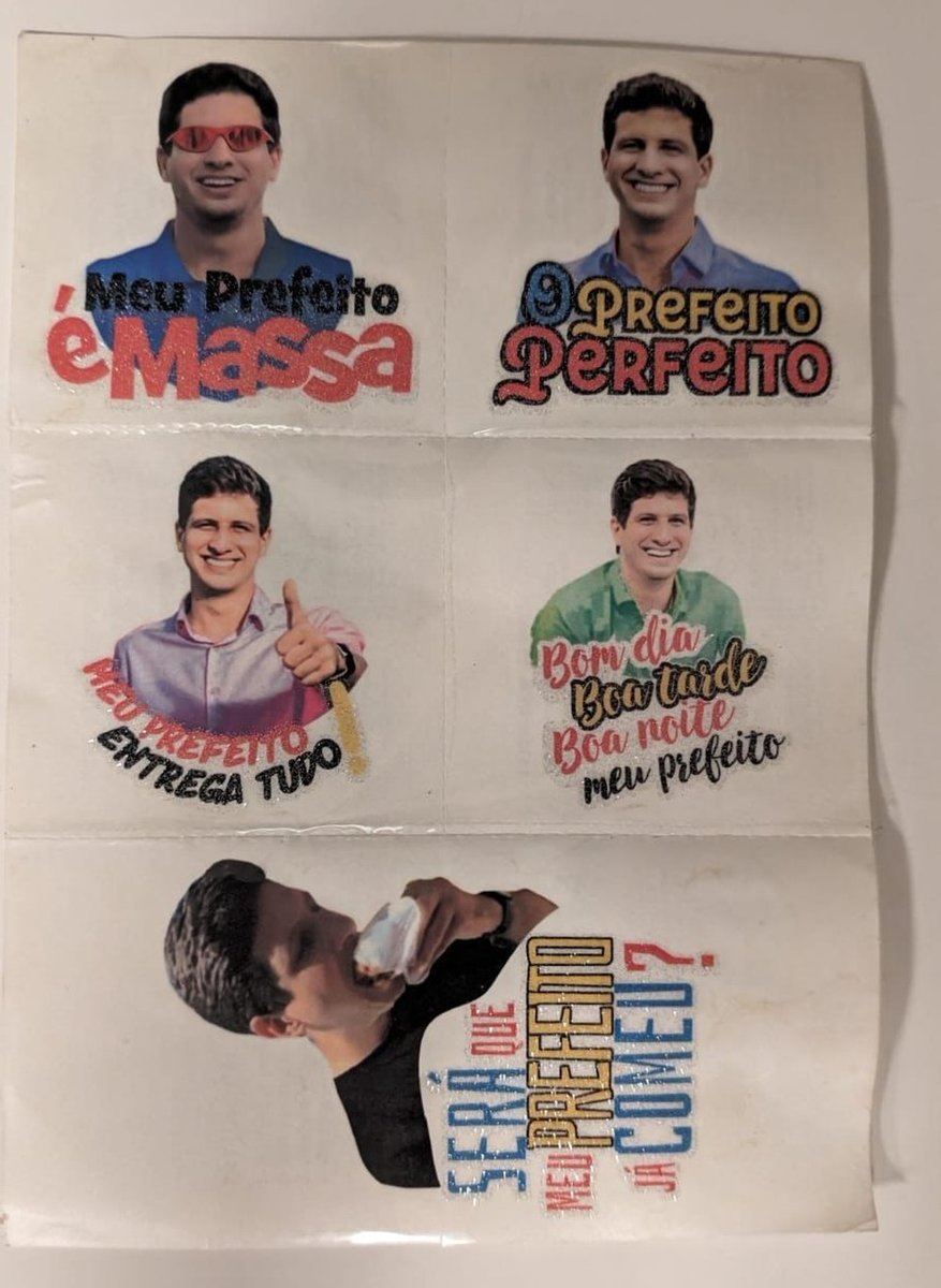 Várias dessas tatuagens foram distribuídas gratuitamente e de forma apócrifa durante o Carnaval. Eis que descobriram que elas foram bancadas por uma gráfica que recebeu R$1,6mi na campanha do prefeito. E há quem acredite que toda essa 'babação' é orgânica oglobo.globo.com/blogs/lauro-ja…