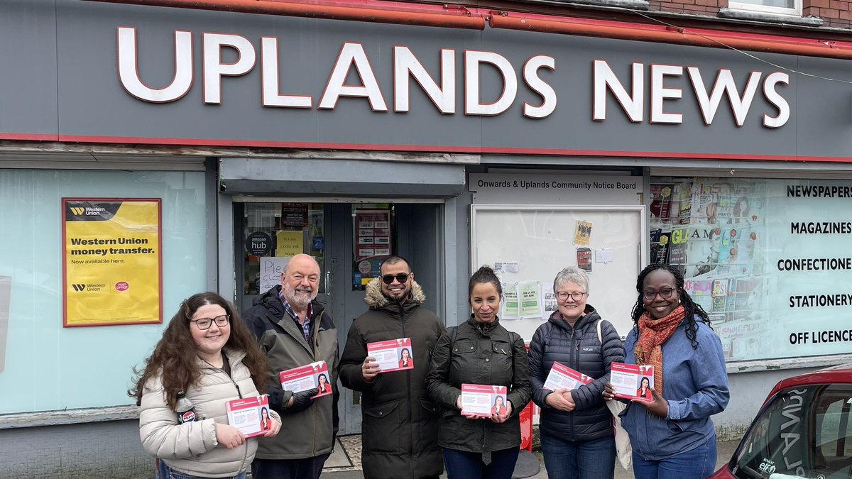 Our PCC candidate @Emma_Wools was out in Uplands Ward with @SwanseaLabour this weekend! 🏘️ ⏰ The deadline to register to vote for this election is Tuesday - we’ve been talking to students in #swansea applying for a Postal Vote 📮 🪪 Don’t forget you need Photo ID to vote 🗳️