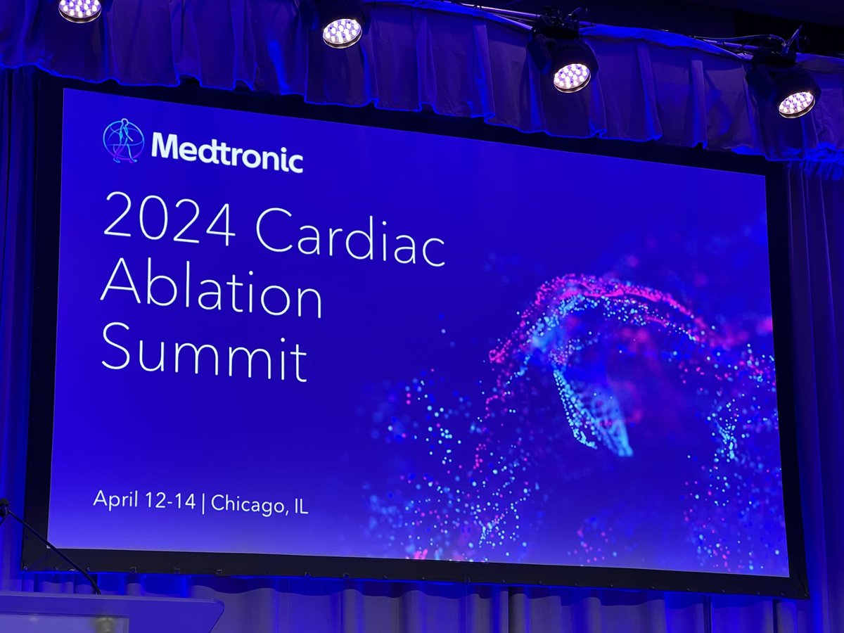 Wonderful kickoff of ⁦@MDT_EPAblation⁩ Summit, right between #EHRA2024 and #HRS2024, new AF guidelines, ablation consensus, and #PFA. What a great time to be in EP. #MedtronicEmployee ⁦@drsuneet⁩ ⁦@Drdevignair⁩ ⁦@atulverma_md⁩