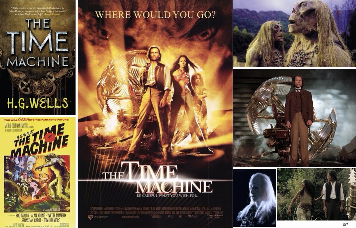 5pm TODAY on #5STAR

The 2002 #SciFi #Action #Adventure film🎥 “The Time Machine” directed by #SimonWells from a screenplay by #JohnLogan

Based on the 1960 film🎥 & the 1895 novel📖 by #HGWells

🌟#GuyPearce #SamanthaMumba #OrlandoJones #MarkAddy #JeremyIrons #PhyllidaLaw
