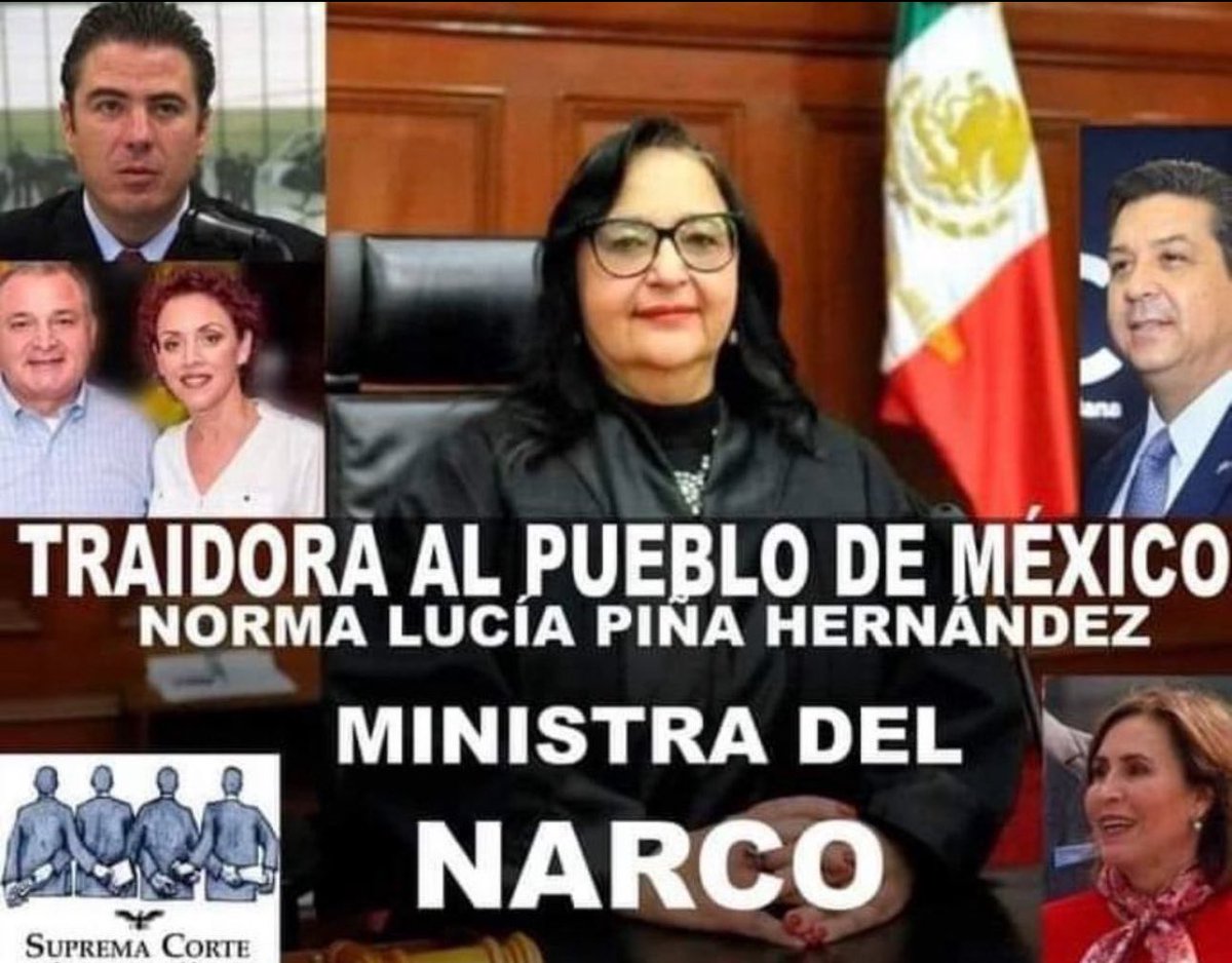 No sólo Norma Piña quiere manchar la campaña de Claudia Sheinbaum también quieren bajar el paquete de Reformas de nuestro Presidente por que dicen influye en la elección.
Le tienen pavor al #PlanC y entran al quite ante  el fracaso de Xochitl.