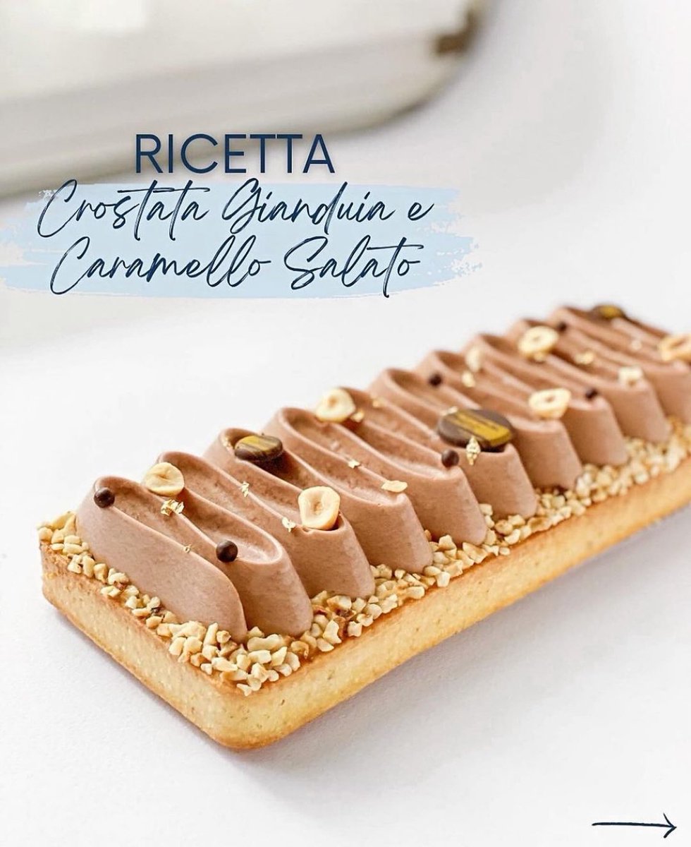 Crostata Gianduia e Caramello Salato 🤎 Ricetta ⤵️⤵️ instagram.com/p/C4AeCg5tC0o/…