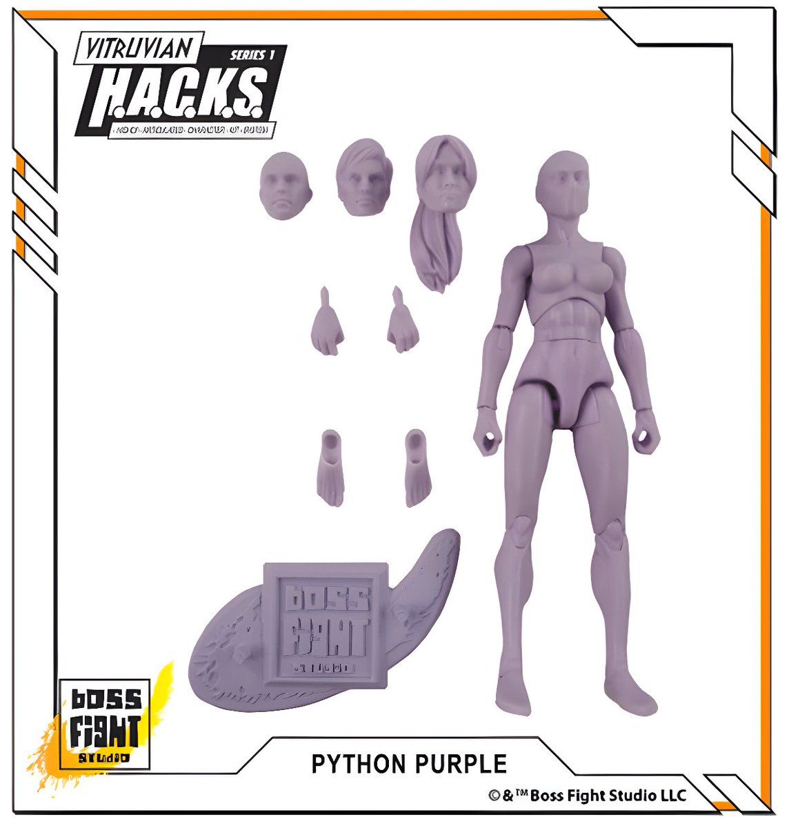 Looking for some customization fun? We've got you covered! Our VITRUVIAN H.A.C.K.S. ACTION FIGURE BLANKS are available in both male and female versions and in more than a dozen colors! These figures are your ultimate canvas for customization! tinyurl.com/3rvuprjm
