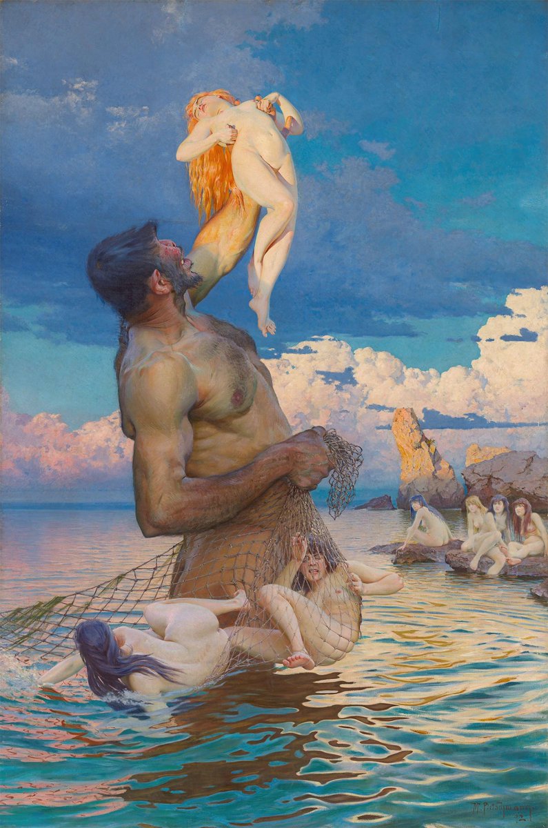 Catch of Polyphemus by Max Pietschmann (1892)