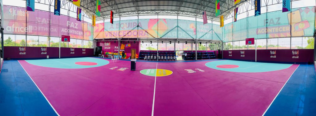 NBA Africa and @AfricellAo, one of the fastest-growing mobile network operators in Africa, today unveiled an indoor basketball court at 1˚ de Maio at Av. Deolinda Rodrigues in Luanda, 🇦🇴 as part of their multiyear collaboration to use basketball to benefit Angolan youth.  The…