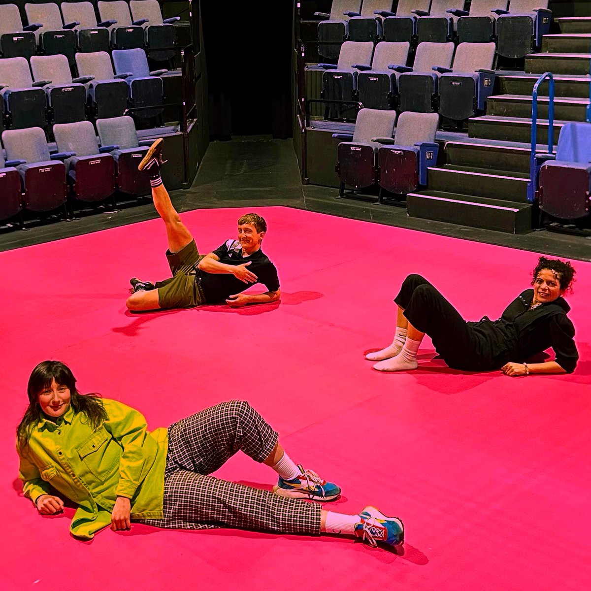 I love being in Northanger Abbey. 
I love hearing our audience laugh. 
I love the people who helped make this queer story.
I love this pink floor. 
I love Scarborough.
