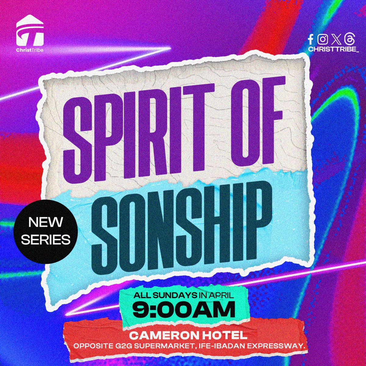 ChristTribe's tweet photo. The Church is FATHER and Sons UNLIMITED! 

And tomorrow's Service presents another opportunity to fellowship with the FATHER and HIS
Sons!

Do not miss it because GOD has a word for *YOU* ! 

 _Details on the flier_ 

See *YOU* in Church! https://t.co/zLunk9mdfW