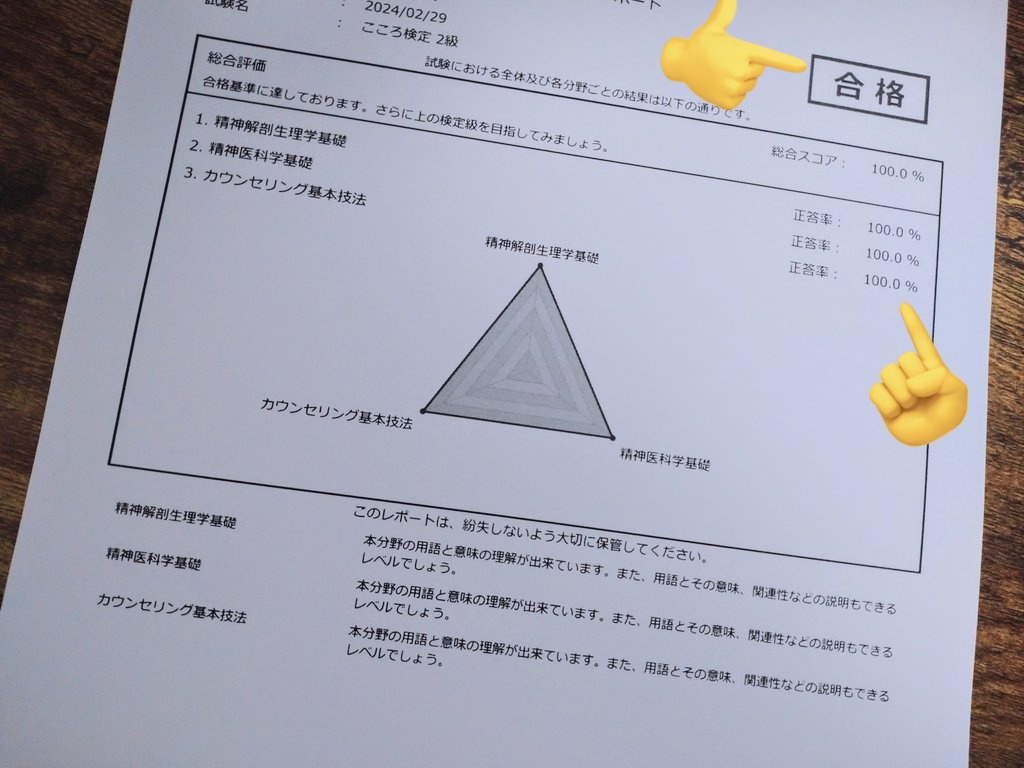 わたしは！！！

有言実行できる人間です！！↓この合格報告でそれを証明できたはず！！

💮100点です！90点でも、98点でもなく、【100点満点】です！！！結果で示しました！

だから、わたしに賭けてみてほしい！個展に向けたクラファンへのご支援をお待ちしています！⇒《camp-fire.jp/projects/view/…》