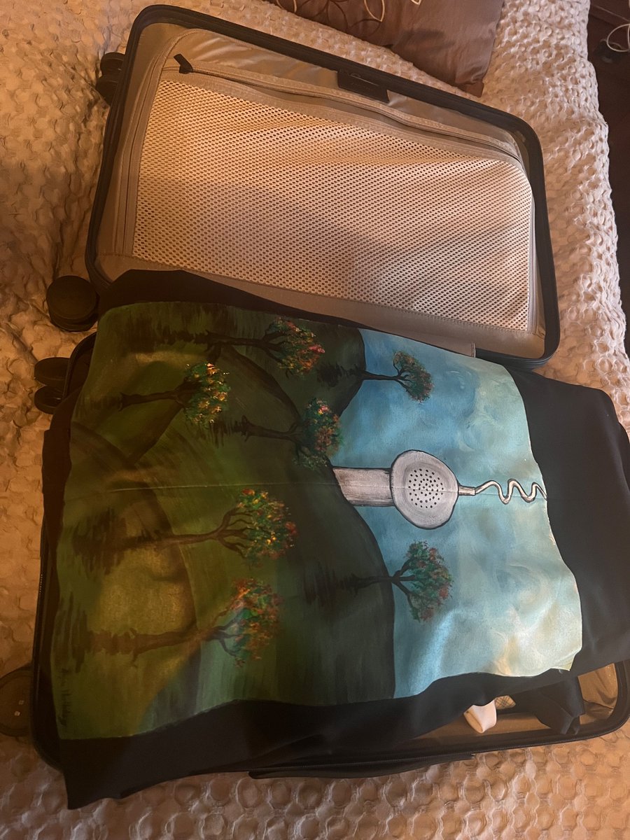 Unpacked my #walkinggallery  #ICAM2024