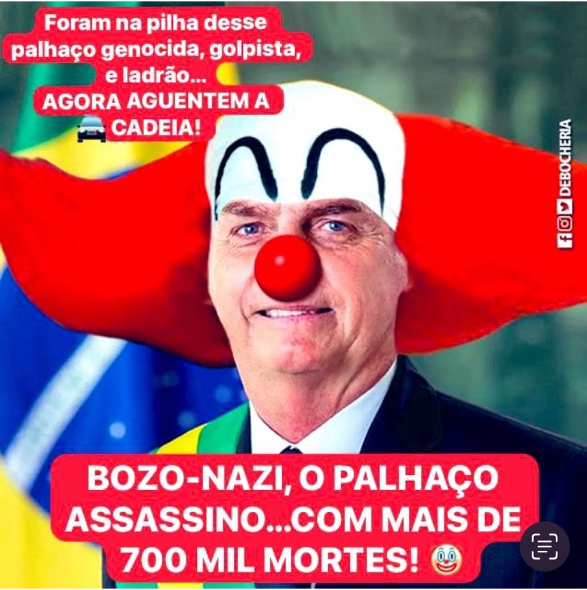 @Matheus_Lima_G BOZO-NAZI!! 🤡kkkkk