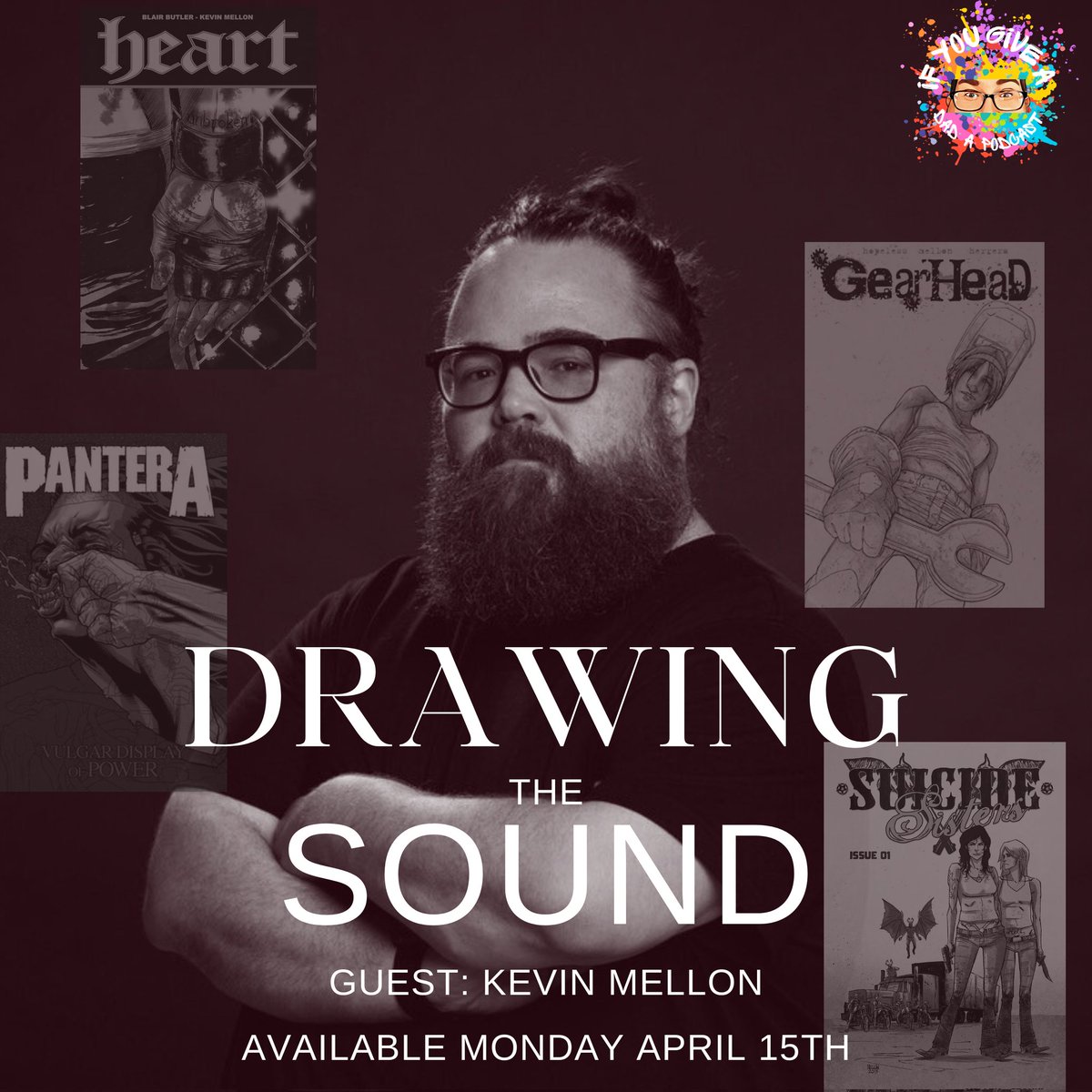 Monday, I talk with a multi talented man known for many different things. Kevin Mellon has been part of Archer, Hit Monkey, Vampire Diaries, Black Lightning, and many other shows. He is known for his artwork and music as well. Be sure to tune in to this amazing episode! @kmellon