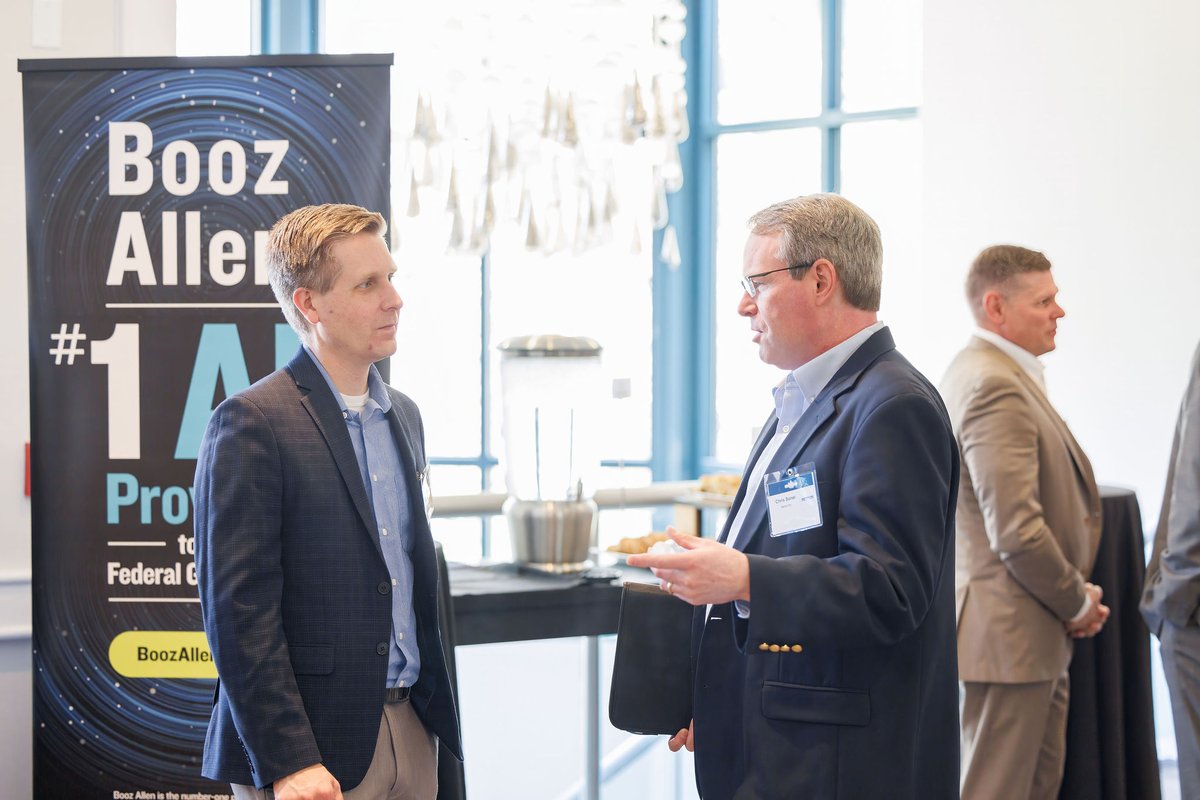 jimgarrettson's tweet photo. Our heartfelt gratitude to @BoozAllen for their support in making @PotomacOfficers' 5th Annual Artificial Intelligence Summit a resounding success.
#POCAI5 #EMEvents https://t.co/bqy5hDX9Vi