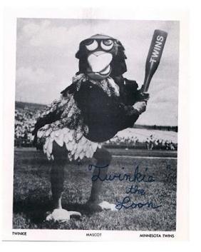 I did not know the <a href="/Twins/">Minnesota Twins</a> had a mascot in the early 80's named Twinkie The Loon.  The fact that there's not much out there about Twinkie says it's something people want to forget!  You learn something new every day!
h/t <a href="/EricStangel/">Eric Stangel</a> <a href="/sportsdr44/">Lee Larson</a>