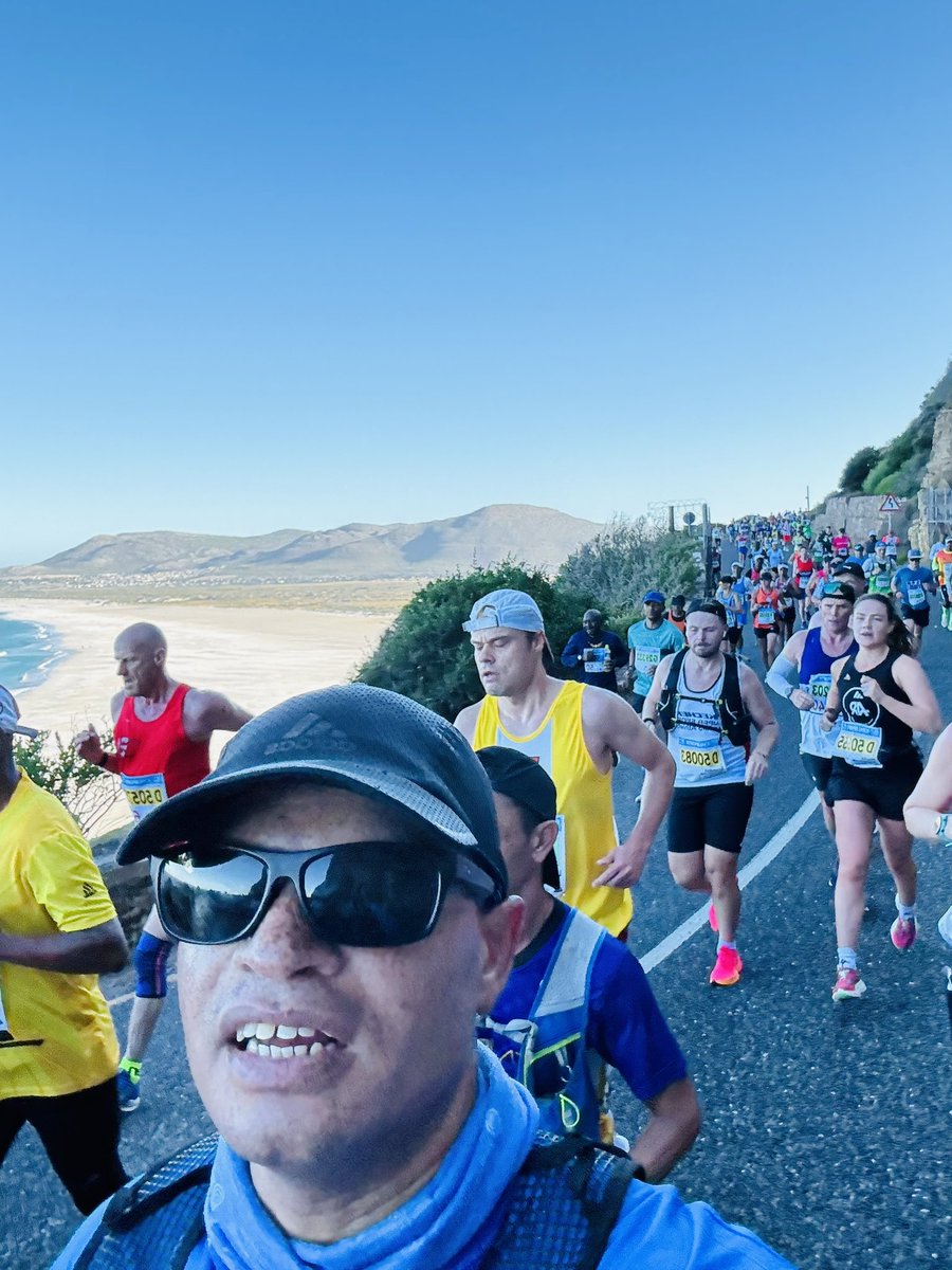 selloray's tweet image. Two Oceans Marathon Done and dusted . #run4fun #TTOM24 #livingbeyondforty post run reflections