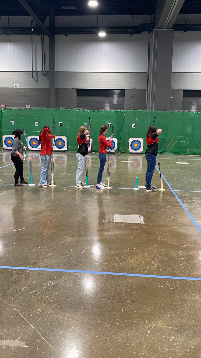 CorinthArchery's tweet photo. Practice round for our two female All Stars. Good luck to Kate and Lexi as they compete today.
#whoyawith #ctown
๐ดโซ๏ธ๐น https://t.co/voV7WGU1tN