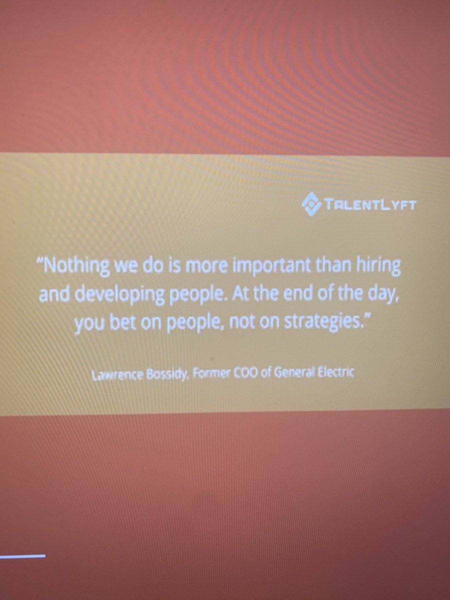 “Bet on people, not strategies.” #LeadLearnELPA