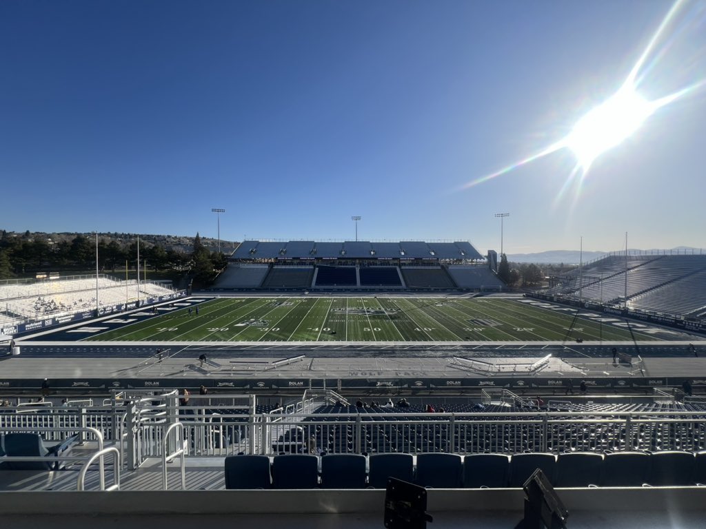 Good morning Mackay 🐺 Beautiful day for some @NevadaFootball spring game! 🚪Gates open at 12pm #BattleBorn | #Launch
