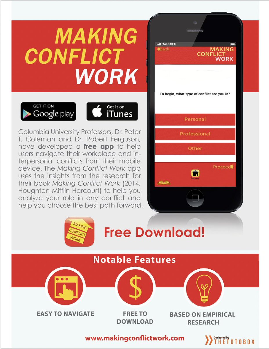 Help make Good Conflict go viral! Encourage your friends and colleagues to download this free, simple, 'just-in-time' app tool to prep for good conflict resolution covos. Aiming for 100K downloads in a week!! See medium.com/p/8bd1931e2fb3…