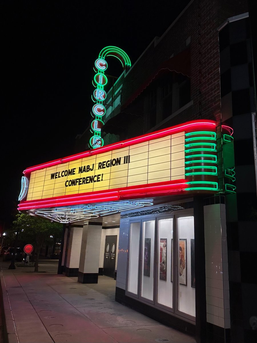 🙏🏽Thank you @circlecinema 📽 for the warm welcome to #Tulsa for our #NABJRegion3 attendees!