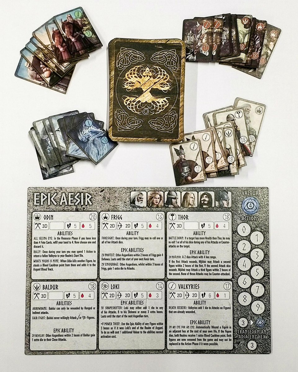 We hope you have all enjoyed the War of the 9 Realms content this week! Let us know your favourite team to play at home. If you do not have a copy yet there will be a link down below. We also have our print and play version of the games.
#boardgames #norse