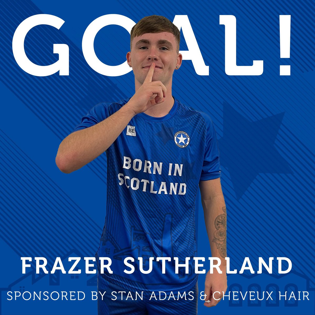 87 minutes and against the run of play Star equalise through @Frazersuth9 after the keeper Parried a @declanhenry6 effort @LeithAthEoS 2 Star 2
