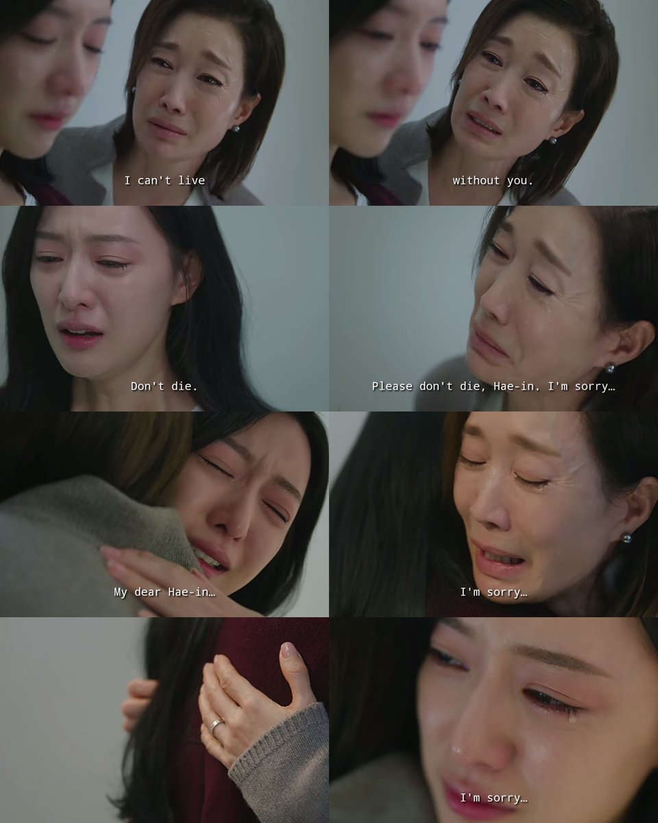 kdramadaisy's tweet photo. I was looking forward to see her reaction once Haein revealed her illness. but i didn't expect that it RUINED me this bad 😭😭😭😭😭😭 I'M SOBBING

#QueenOfTears
#QueenOfTearsEp11 https://t.co/CCYeuZtxZ5