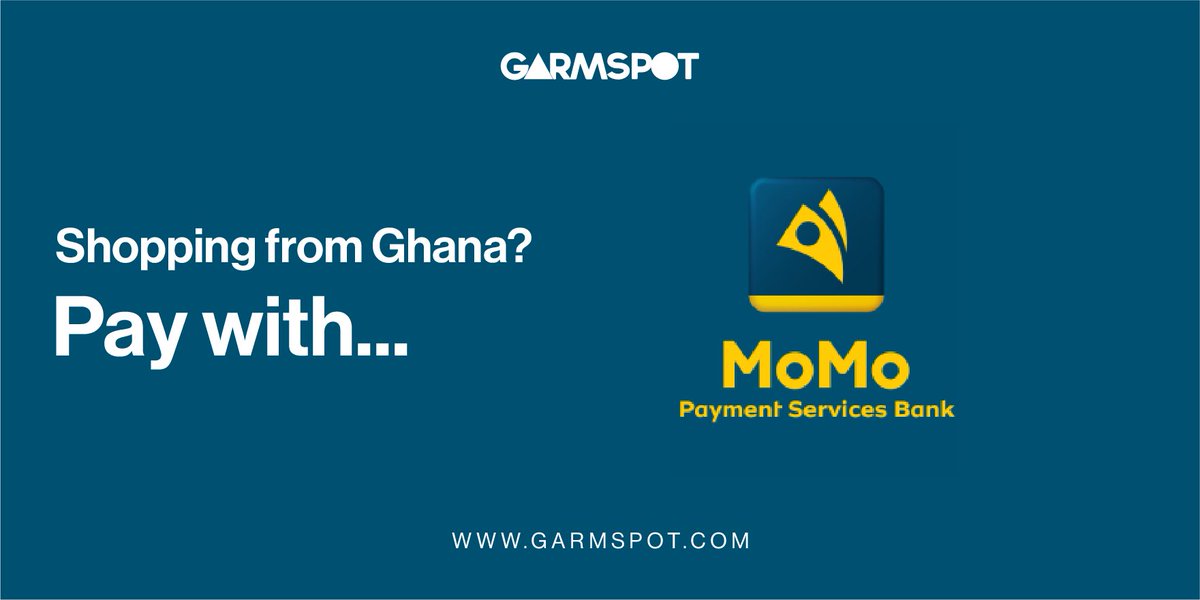 GARMSPOT (@garmspot) on Twitter photo Ghana Residents only!
Enjoy a seamless shopping experience at Garmspot.com where you can discover the latest fashion trends with the convenience of <a href="/MTNMoMoGroup/">MoMo from MTN</a> payment services. 😉🛍️ Ghana Residents only!
Enjoy a seamless shopping experience at Garmspot.com where you can discover the latest fashion trends with the convenience of <a href="/MTNMoMoGroup/">MoMo from MTN</a> payment services. 😉🛍️