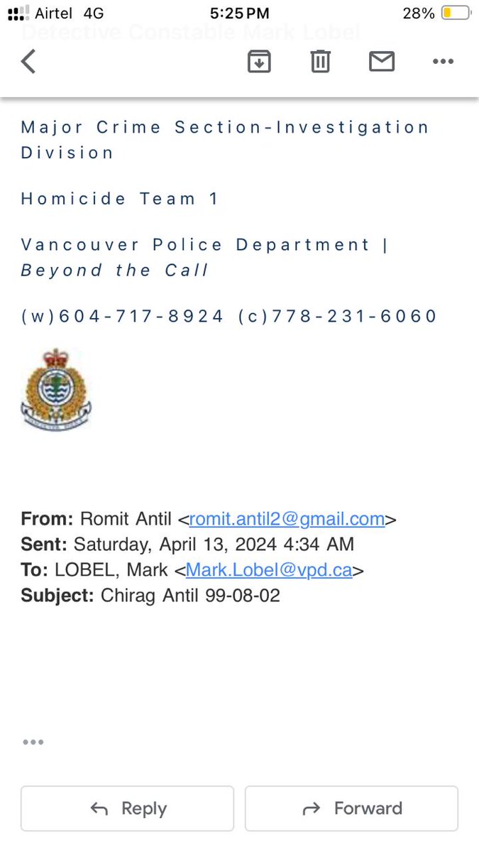varunchoudhary2's tweet photo. Urgent attention regarding the murder of Chirag Antil, an Indian student in Vancouver, Canada.
We urge the Ministry of External Affairs to closely monitor the progress of the investigation and ensure that justice is swiftly served.
Additionally, we request the Ministry to extend all necessary support and assistance to the family of the deceased during this difficult time.
@DrSJaishankar @HCCanInd @cgivancouver