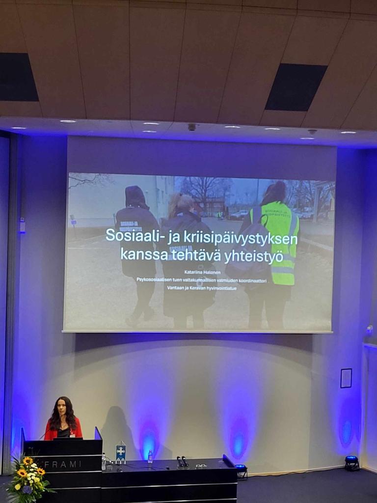 Tänään oli Vapepan 60v juhlaseminaari jossa pääsimme pitämään puheenvuoron jonka sisältönä oli yhteistyö. Vapaaehtoiset ovat viranomaisille korvaamaton apu.
#vapepa60v