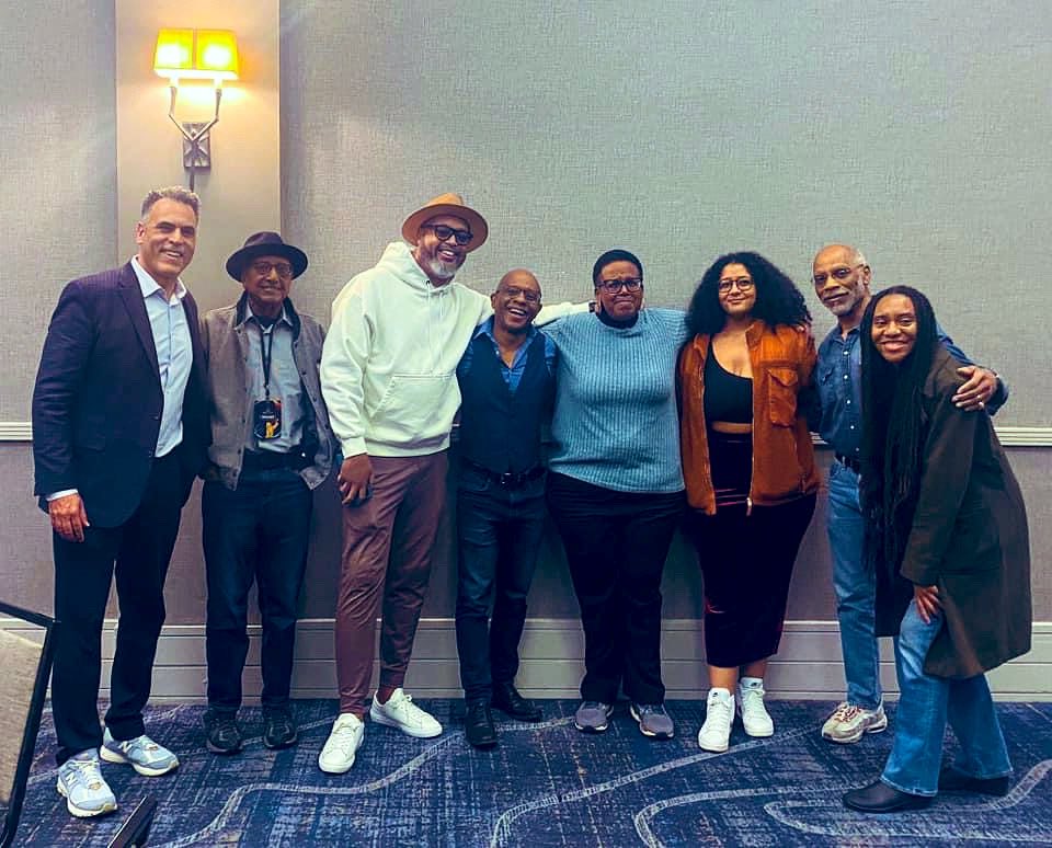 I had the opportunity to talk with these black icons on the past, present, and future of black animation with @ASIFAHollywood at @AfroAnimation1 ✊🏾What a memorable experience 🥹