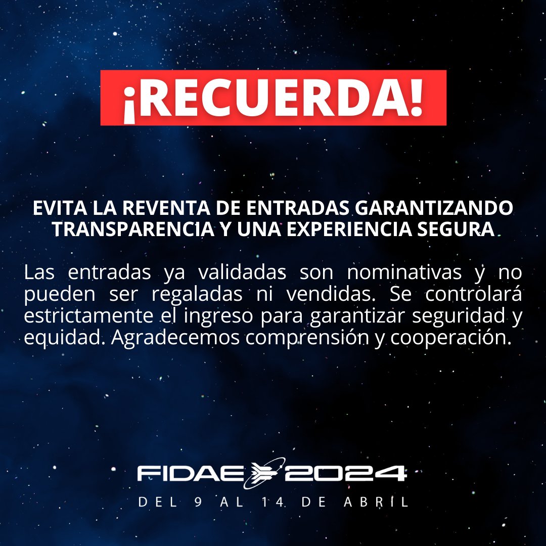 Para asegurar una experiencia sin contratiempos en el acceso al evento, te recomendamos seguir nuestras sugerencias. De esta manera, podrás disfrutar plenamente de todo lo que tenemos preparado para ti sin inconvenientes en los accesos de ingreso. ¡Esperamos verte pronto y que