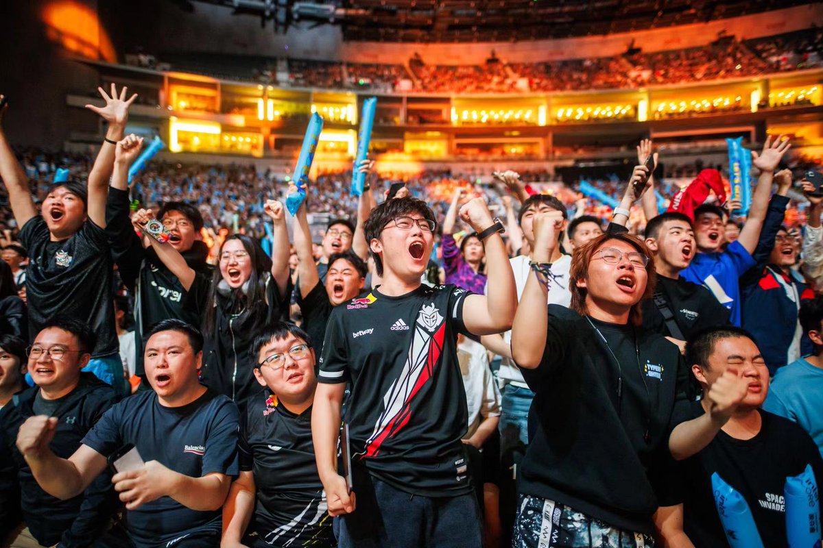 Unrivaled energy in Chengdu ❤️ No fans like the #G2ARMY, can't wait for Shanghai 🫡
