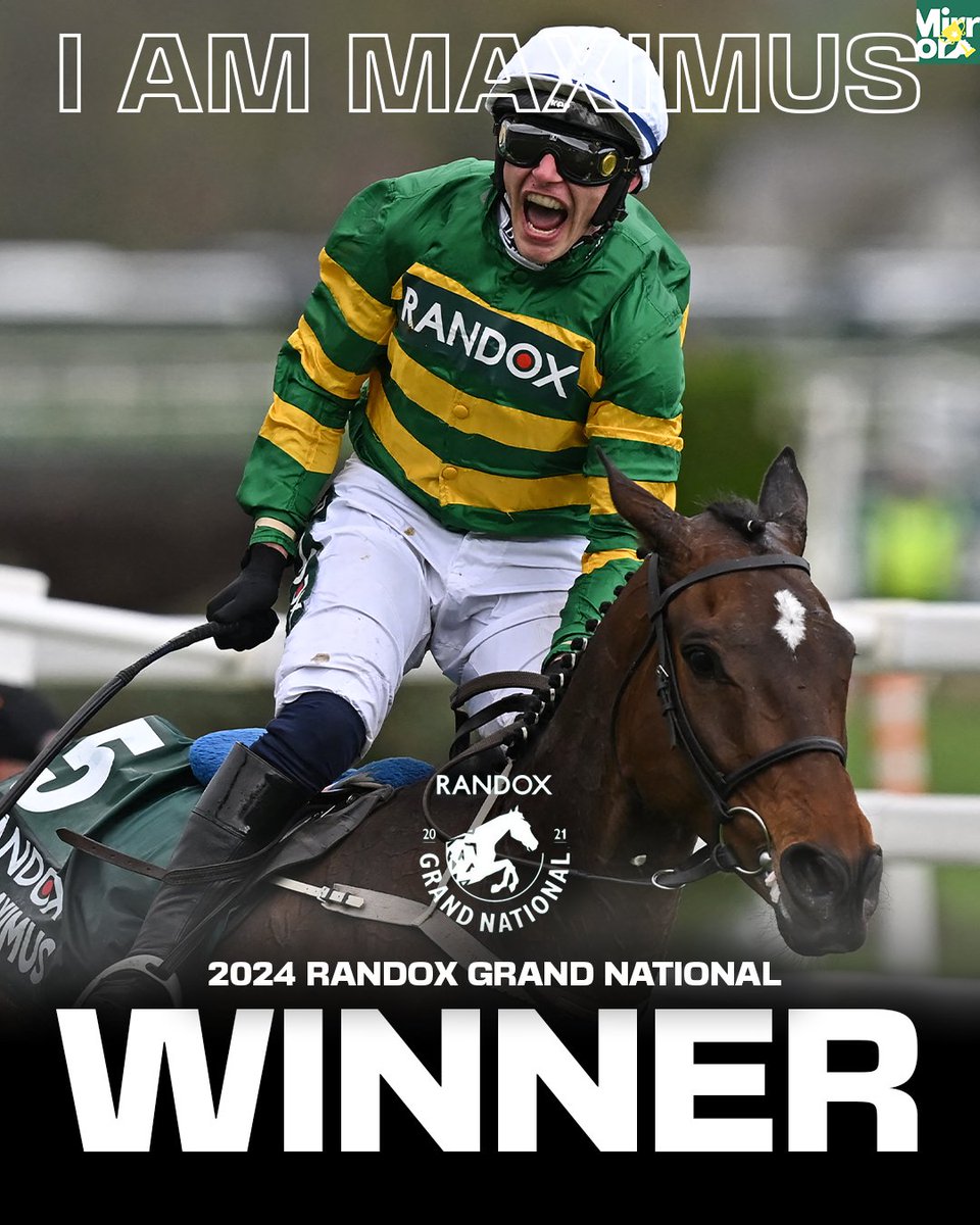 Grand National LIVE I Am Maximus wins the 2024 Grand National