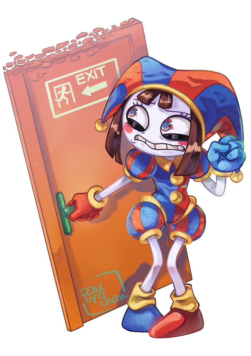 Pomni finds the exit #Pomni #TheAmazingDigitalCircus