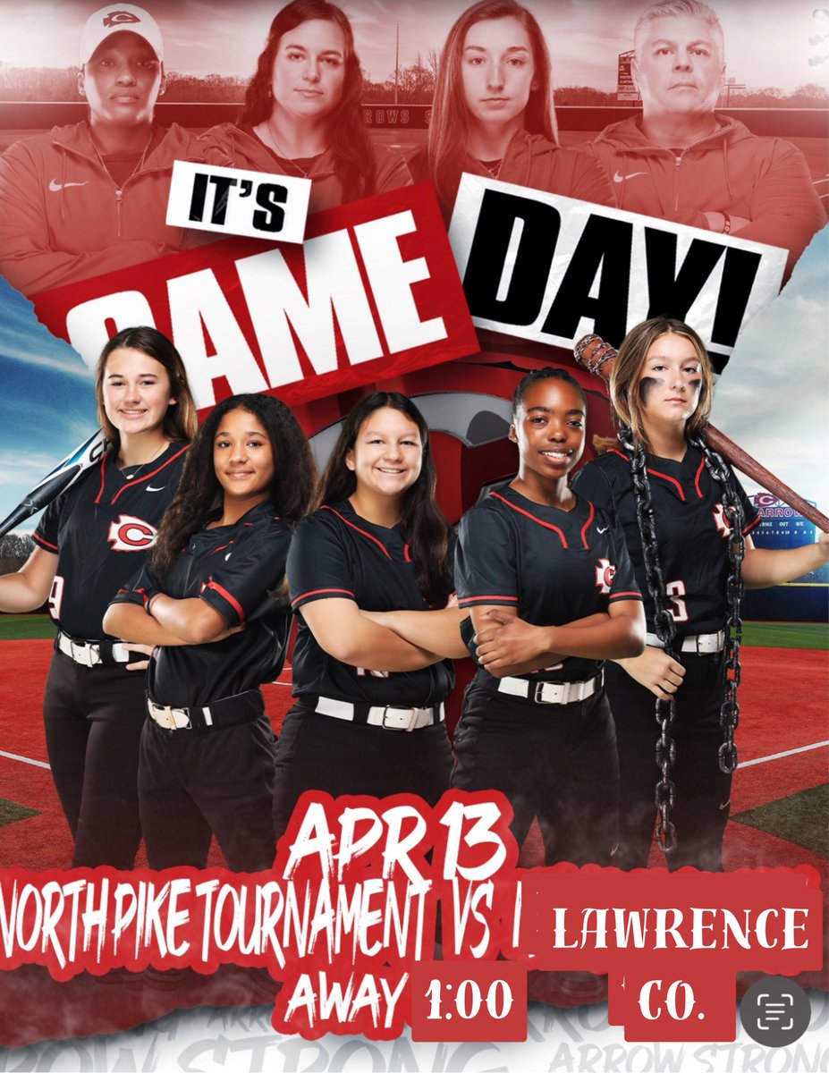 LadyArrowSB's tweet photo. ITS A DOUBLE GAMEDAY! The Lady Arrows hit the road to Summit, MS for a Tournament today facing the Lawrence County Cougars @1:00 and the North Pike Jaguars @5:00. Pack a chair, hit the road, be loud and come support your Lady Arrows! #arrowstrong #protectthespear #arrownation https://t.co/BjwKKTthvU