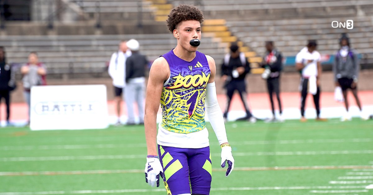 “They’re chasing greatness, they’re not stopping and their foot is on the gas at all times.' One SEC school is the team to beat for top-100 WR Talyn Taylor, he tells @ChadSimmons_👀 Read: on3.com/news/sec-schoo…