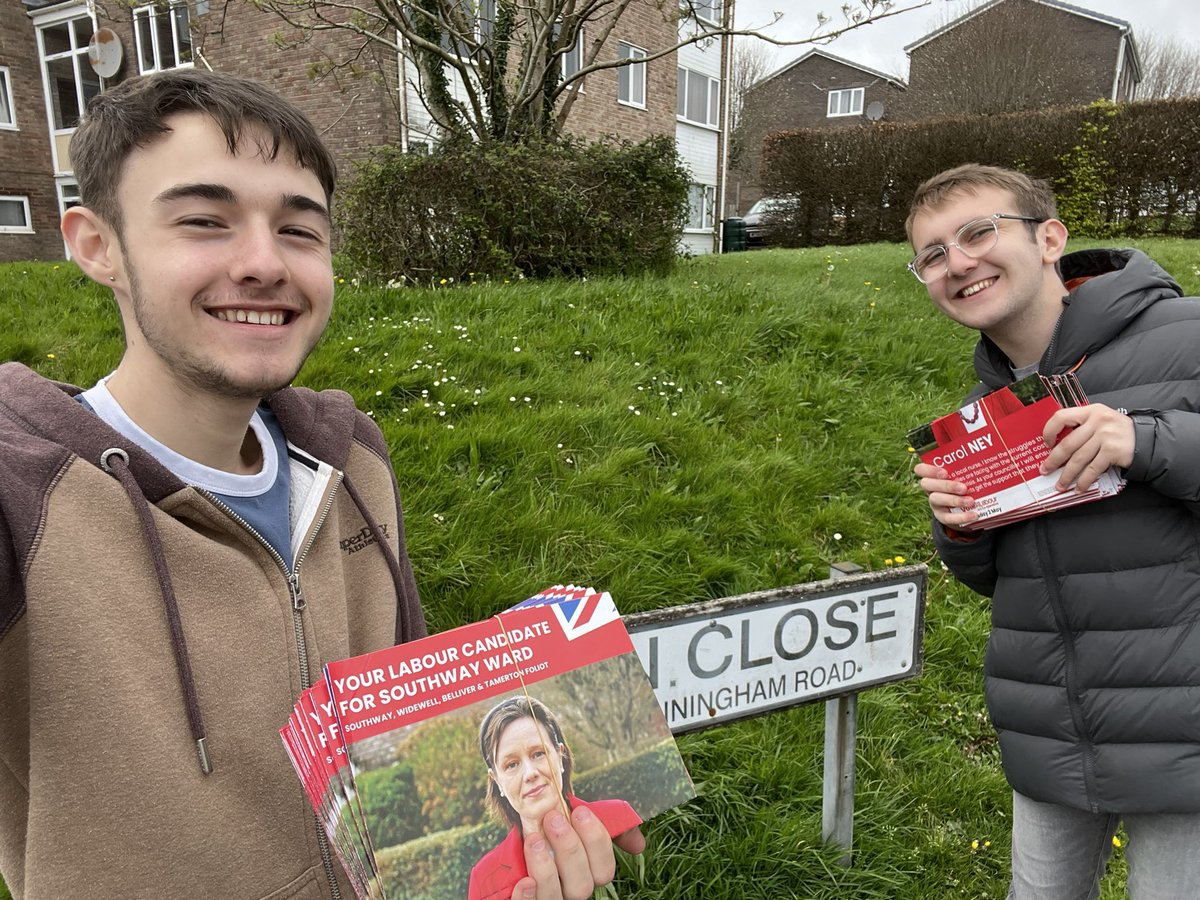 the biggest campaigning day so far! right across the city in the budshead, st budeaux and southway wards for @JoshMcCPlymLab @CarolNey1913 & @AliSimpson24 (definitely worth the 17,500 steps!) 🌹

#VoteLabour #labouruk #Plymouth