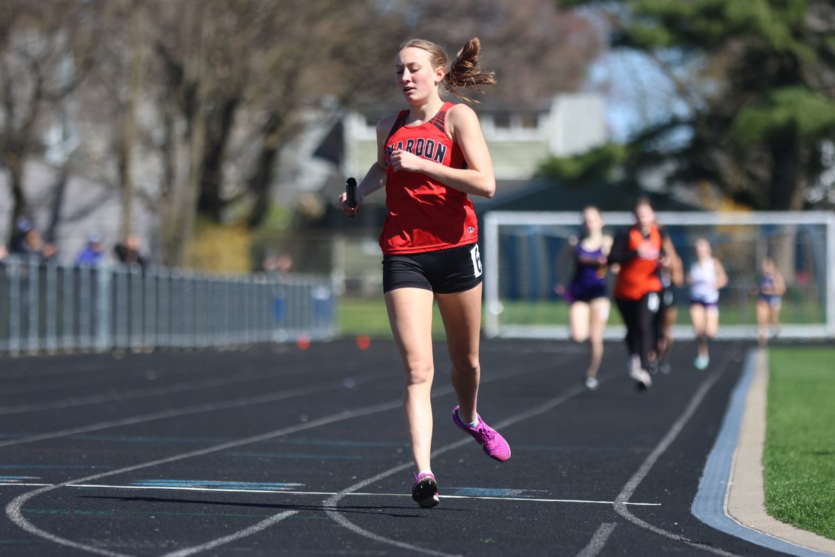 Kicking off the Bay Rockets Invite, Chardon storms their way to a win in the Girl’s 4x800m Relays with a time of 10:31.34