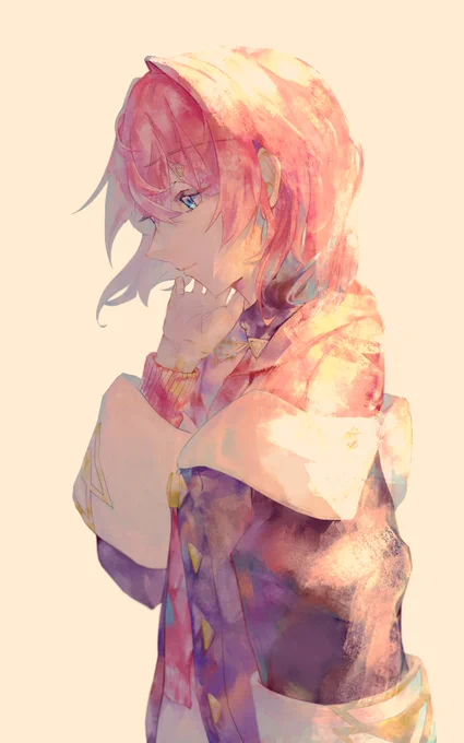lzanzはngの事を黙ってたらかっこいいと思ってるのがオタクの心に刺さりすぎて描いた 