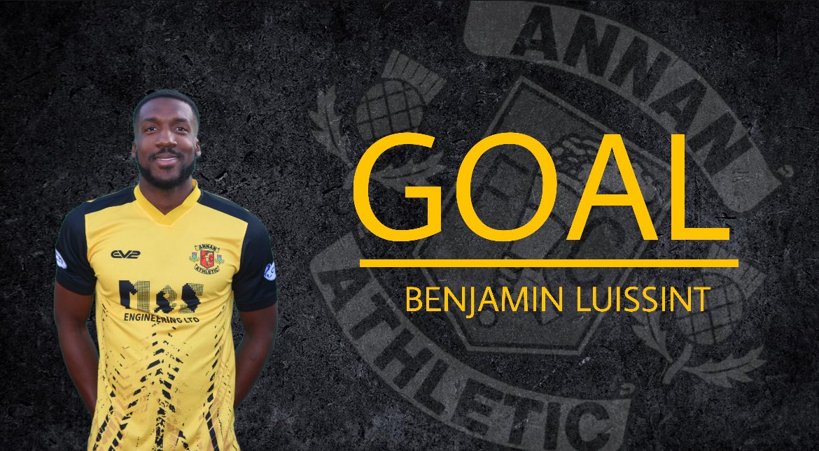 AnnanAthleticFC's tweet photo. 62’ GOOAAAALLL FOR ANNAN!!

WHAT A GOAL FROM BENJI!!!!

ANNAN 3-2 COVE https://t.co/FnuBnjZvol