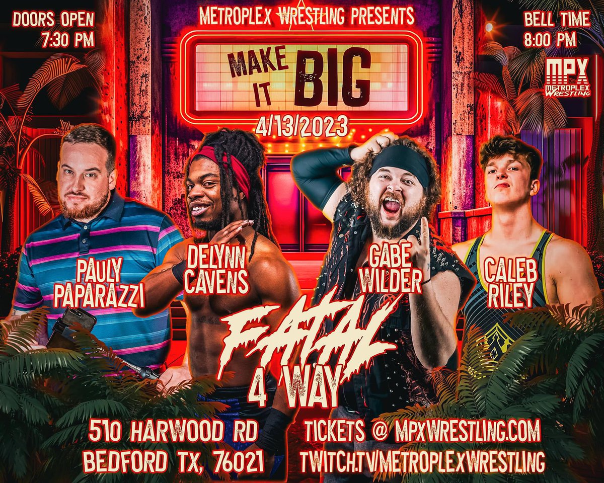 Gonna show these Boyz what it means to get 🗣️💨SCORNY and kick a sidekicks a*s!!! 

🎟️: Mpxwrestling.com
🎥: Twitch.tv/metroplexwrest…