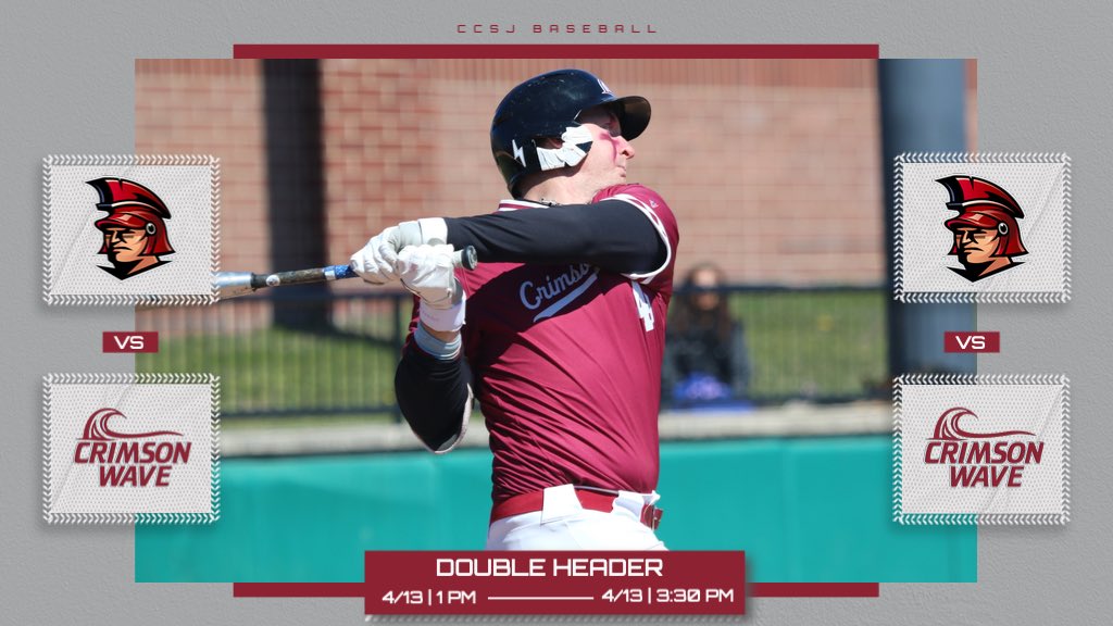 🚨 GAMEDAY 🚨 🆚 Indiana South Bend ⏰ Game 1 at 1 PM CT | Game 2 at 3:30 PM CT 📍 Oil City Stadium in Whiting, IN 📊 Game 1: ccsjathletics.com/sports/bsb/202… 📊 Game 2: ccsjathletics.com/sports/bsb/202… 📺 jedtv.com/calumet-colleg… #GoWave 🌊