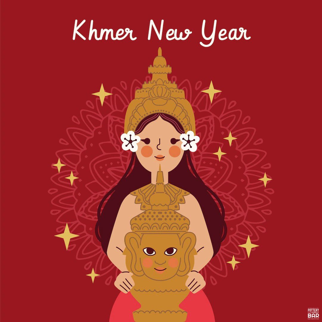 PotteryCandle's tweet photo. Happy Khmer New Year! 🇰🇭@PotteryIncense wishes you a joyous and safe celebration filled with love, happiness, and prosperity.

#KhmerNewYear #Cambodia https://t.co/yVx9vuMZYB