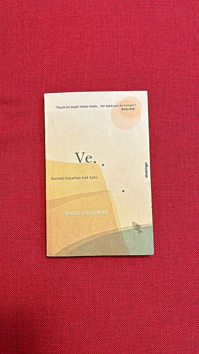 Ve… Sonraki hayattan kırk öykü 

“ ….ölüm yalnız insanlar için değil, var olan her şey için geçerlidir. Yaşamı olan her şeyin ölüm sonrası vardır”