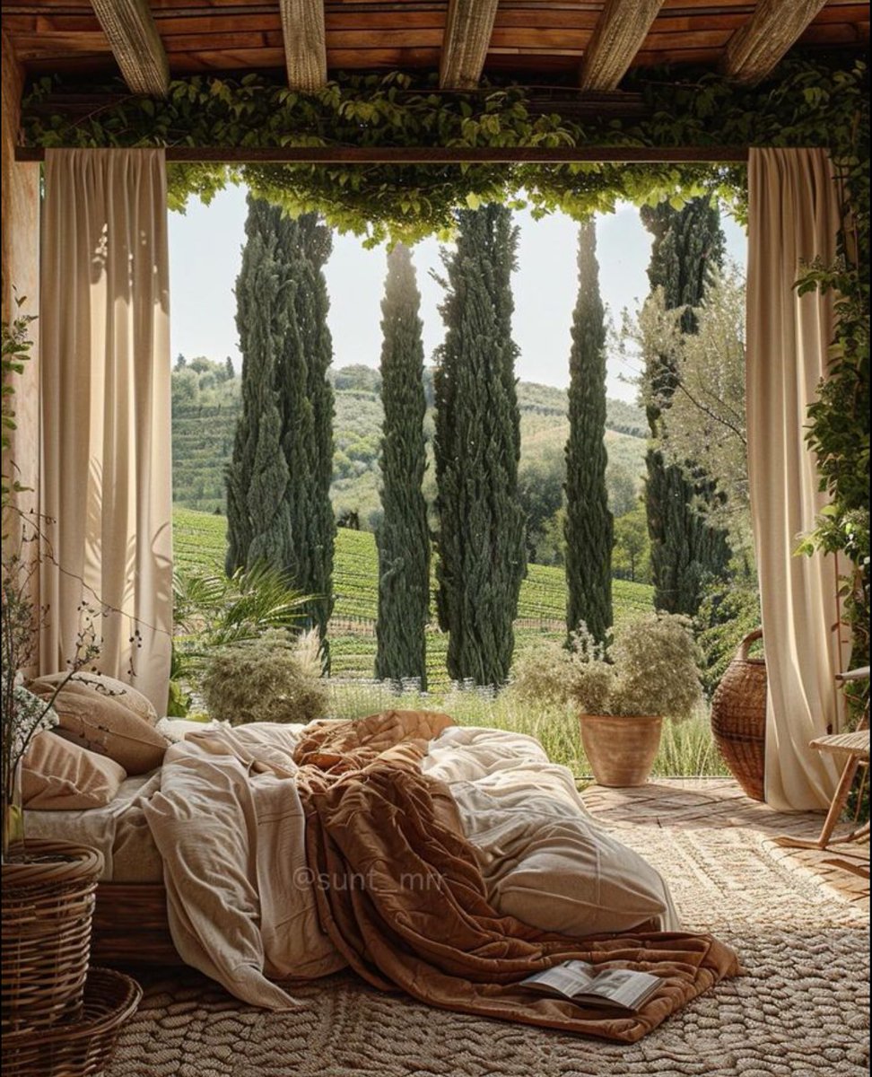 An imagining of Tuscany.