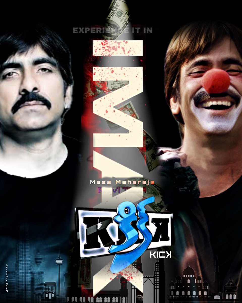 Kick - IMAX poster 
#RaviTeja 😎